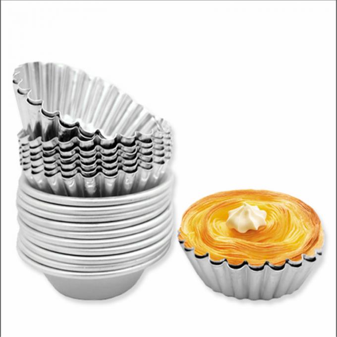 Alloy Cake Tart Mould Baking Tool Cupcake Egg Mould