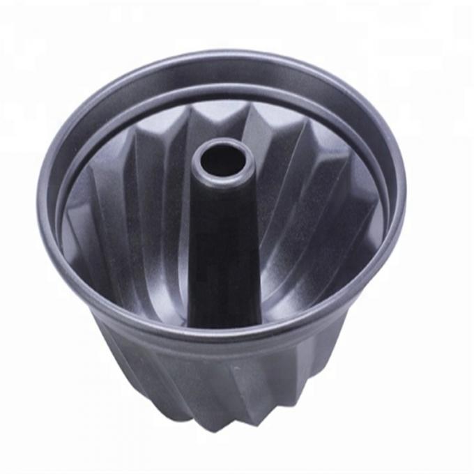 Custom Non-Stick Aluminum Alloy Hollow Round Baking Cake Mold