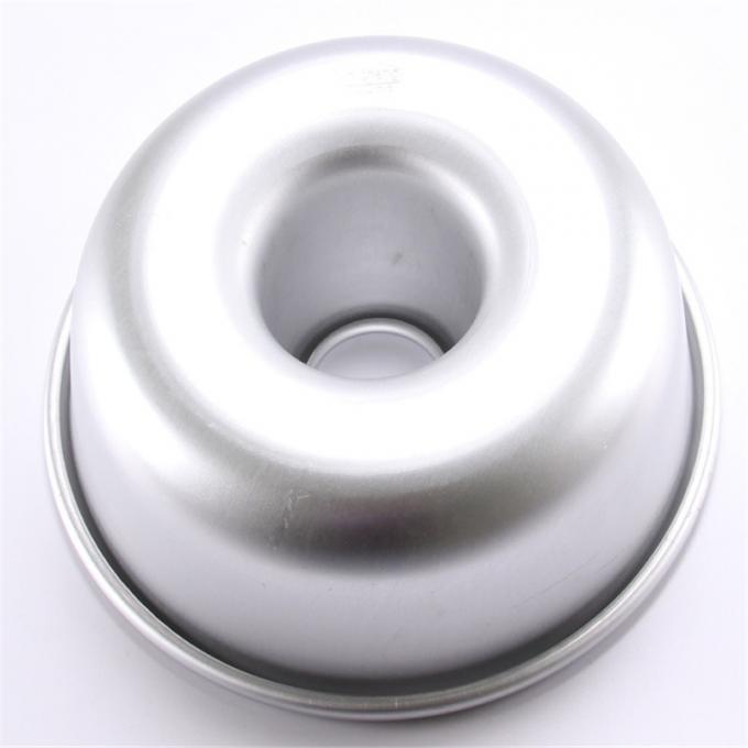 Creative 9 Inch Baking Mould Round Hollow Chimney Shape Cake Mould Aluminum Angel Cake Mould