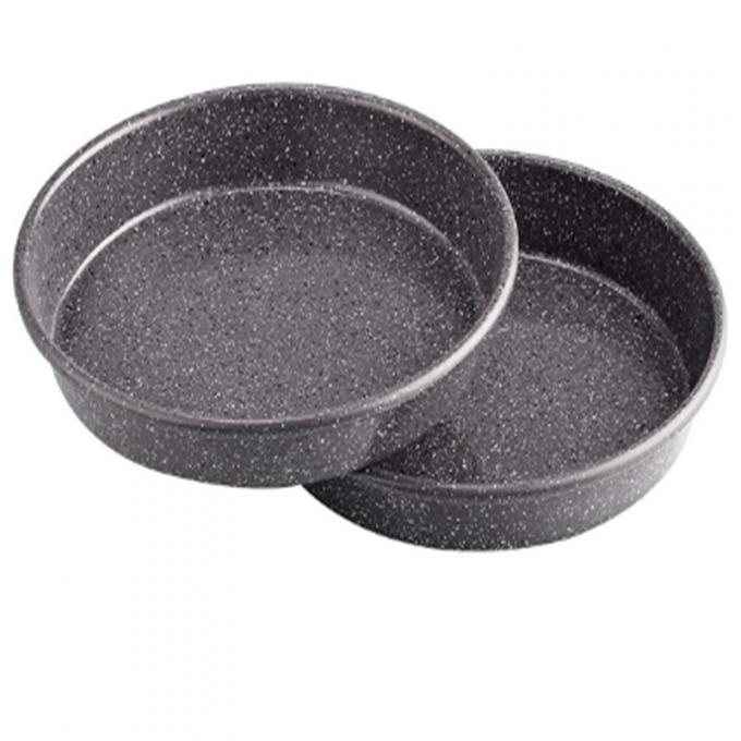 Rk Bakeware China-Aluminum 8&quot; Round Stacking Dough Pan Anodized Coating