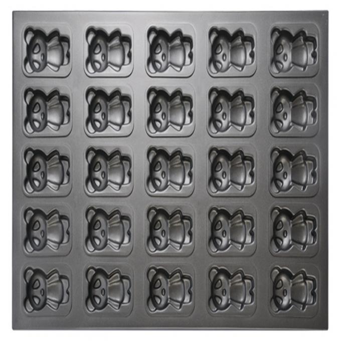 Rk Bakeware China Factory-800X600 and 600X400 Commercial Nonstick Mini Crown Muffin Cake Tray Cup Cake Tray