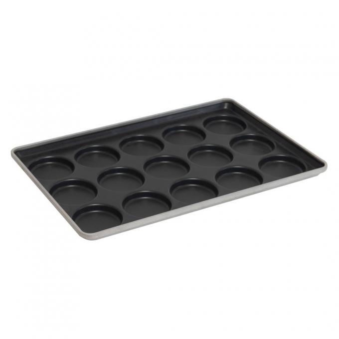 Rk Bakeware China-30694 Stayflat Full Size NSF 16 Gauge 18&quot; X 26&quot; Band in Rim Aluminum Sheet Pan Nonstick Coating