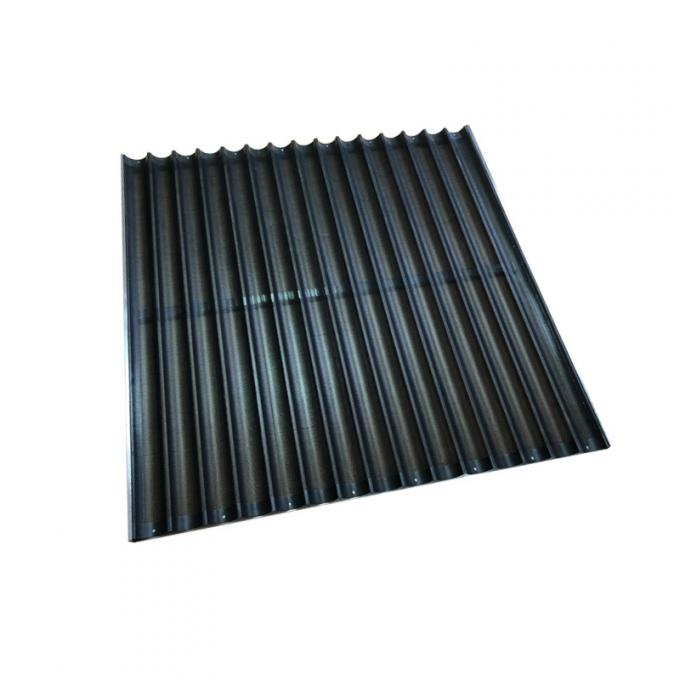 Rk Bakeware China-1200*800 Silicone Glazed Baguette Tray for Mecatherm Industrial Baguette Line