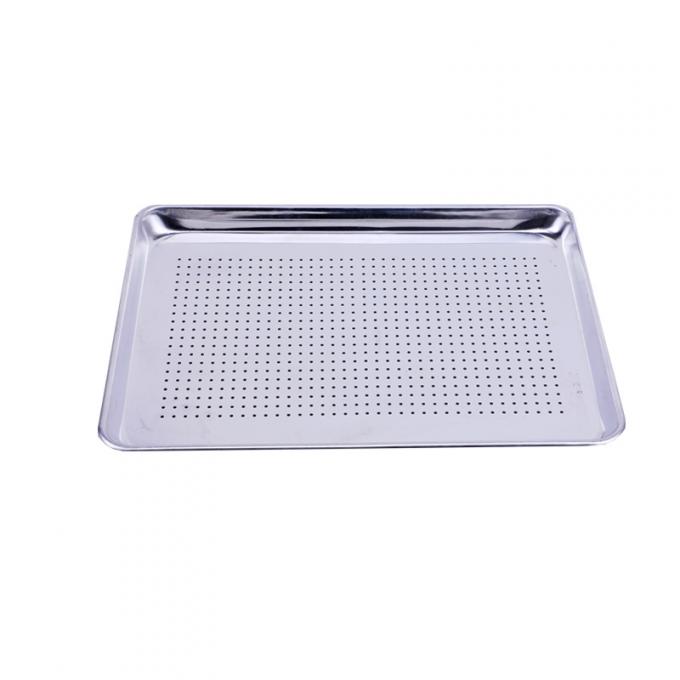 Rk Bakeware China-40855 Half Sized 18 Gauge Glazed 12 7/8&quot; X 17 3/4&quot; Wire in Rim Aluminum Sheet / Bun Pan