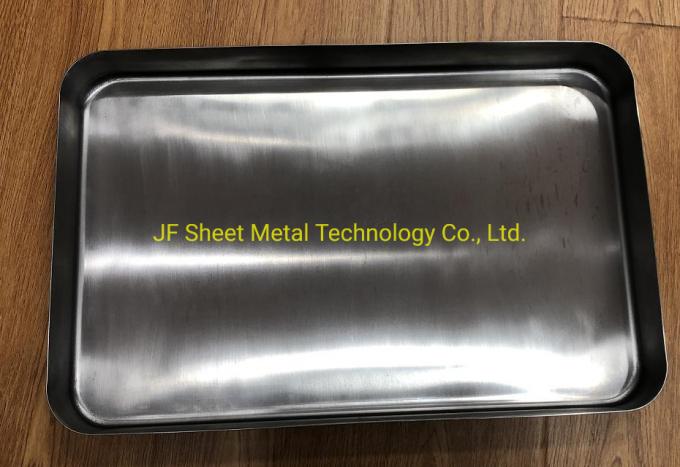 Rk Bakeware China-Deep Drawn 304 Stainless Steel Rectangular Food Serving/Baking/Storage Tray