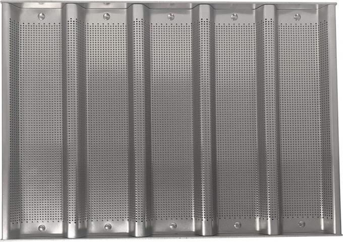 Rk Bakeware China Foodservice Commercial Bakeware 5 Count 3 Inch Sub Sandwich Roll Pan