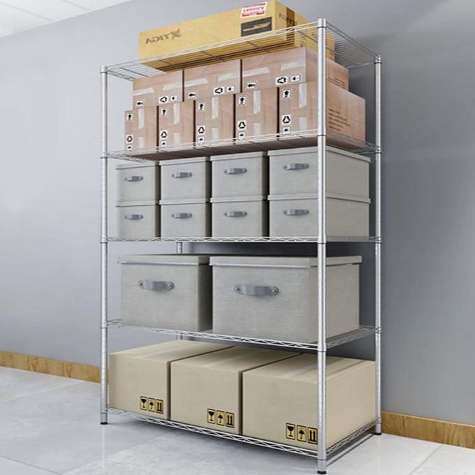 Rk Bakeware China Foodservice Commercial Green Epoxy Coated Wire Shelving 18 X 48 (4 Shelves)