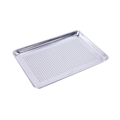 Rk Bakeware China-40855 Full Size 16 Gauge Glazed 12 7/8&quot;X17 3/4&quot; Aluminum Sheet Bun Pan Tray