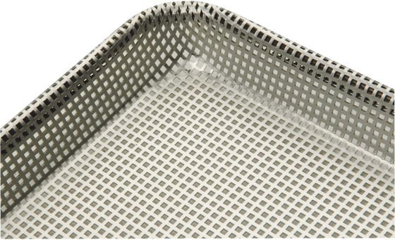 RK Bakeware China Foodservice NSF 904692 Full Size 16 Gauge Fully Perforated Aluminum Sheet Bun Pan Baking Tray