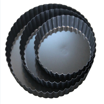                  Rk Bakeware China-Aluminum Fluted Tart Pan             