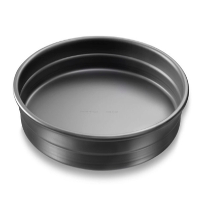 RK Bakeware China Foodservice NSF Round Deep Anodized Aluminum Dish Pizza Pan