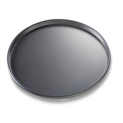 RK Bakeware China Foodservice NSF 13 Inch Hard Anodized Aluminum Round Thin Crust Pizza Pan