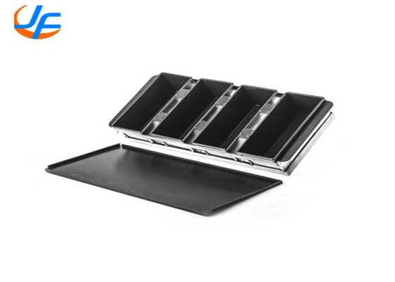RK Bakeware China Foodservice NSF 800g Aluminum Alloy Nonstick Pullman Pan / Toast Bread Baking Pan