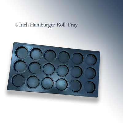 RK Bakeware China Foodservice NSF WEHS 102 Round Deep 102mm  Nonstick 4 Inch Hamburger Roll Tray