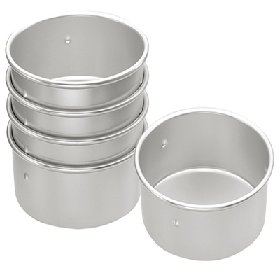                  Rk Bakeware China-1 Pound &amp; 1/2 Pound Aluminum Plain Cake Tin Layer Cake Pan Ring Cake Tin             