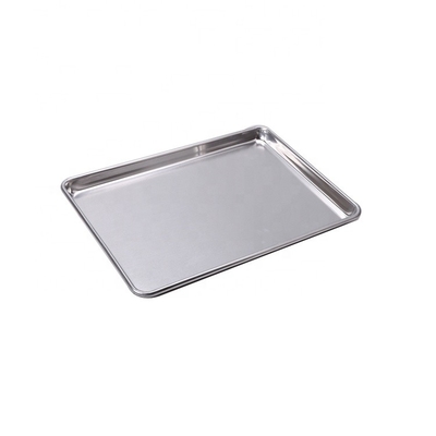 commercial 10''*6''*1'' 0.8mm rectangle baking bread tray burger or hamburger or hot dog bun baking pan aluminium bread pan