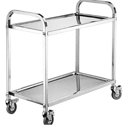                  Industry Storage Wire Frame Hand Trolley with Wheels             