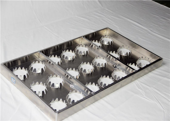 Aluminum 0.2cm 737x406x10mm Cooling Baking Tray