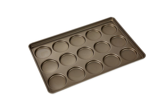 PFA 0.8mm 600x400x40mm Hamburger Bun Baking Pan