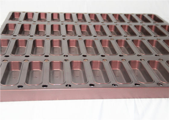 PTFE 48 Cups rectangle shape Cupcakes Mould tray
