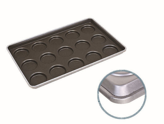 738x503x41mm pFA 0.8mm Hamburger Bun Baking Pan