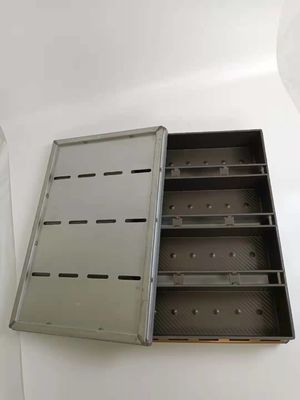 Economical 4 Strapped Non Toxic Loaf Pan Corrugated Surface