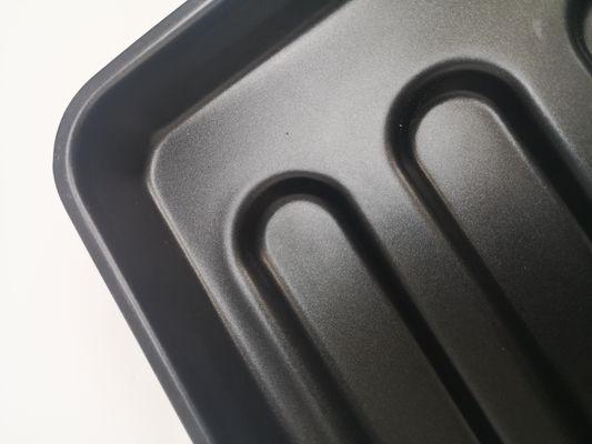 0.8mm Aluminum Steel 12 Cavity  Hot Dog Mold Pan with PTFE coating
