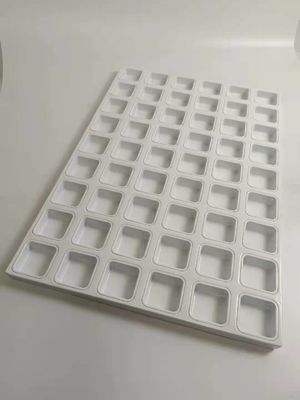 54 Cups Square Aluminum Bun Baking Pan Non Stick Silicone