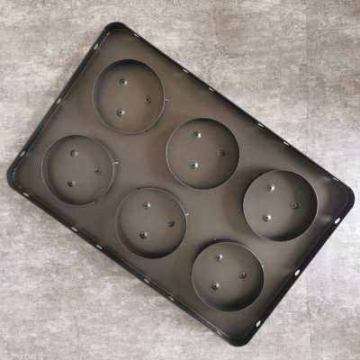 PTFE  6 Links Non Toxic Insulated Cake Pan Dishwasher Safe