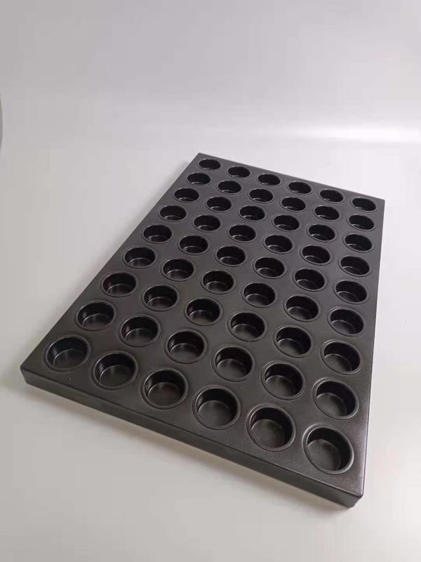 Silicone Coating   54 Cups Cupcake Mould  Muffin Cake Trays