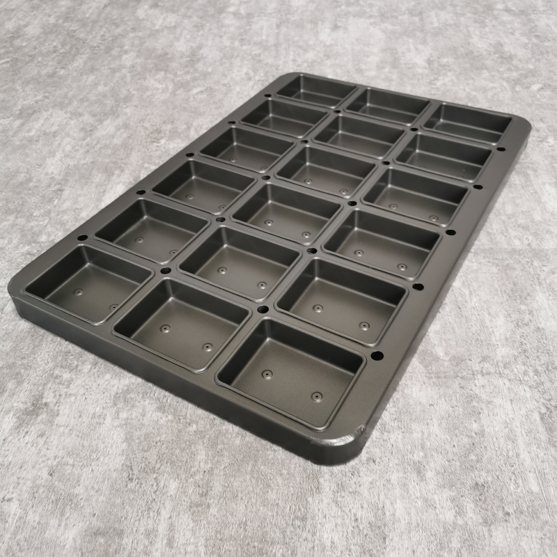 18 Cavity Rectangle Shape Bread Pan Cake Mould With PTFE Coating