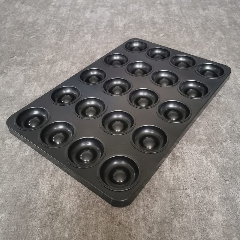 20 Cavity Aluminum Steel Silicone Geometric Cake Moulds