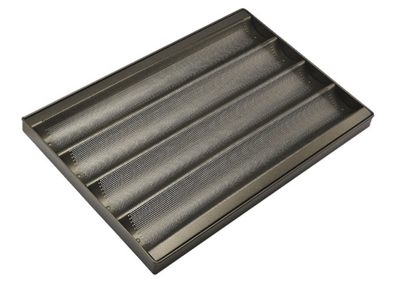 RK Bakeware China Foodservice NSF Aluminium Baguette Baking Tray French Bread Baking Tray