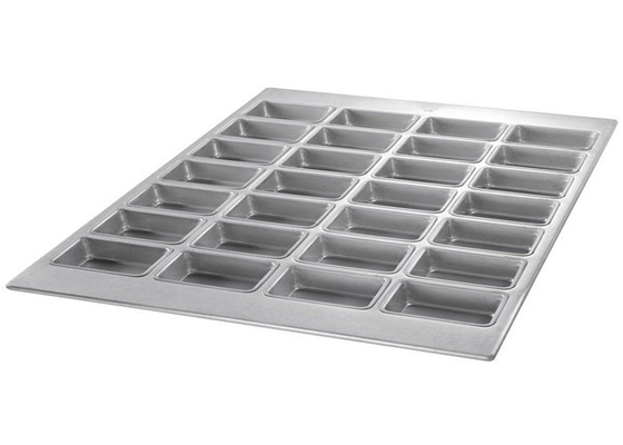 RK Bakeware China Foodservice NSF 12 Compartment Mini Loaf Specialty Baking Pan Glazed Aluminized Steel Baking Tray