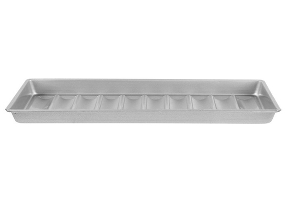 RK Bakeware China Foodservice NSF 22100 Custom England Glazed Aluminized Steel Hot Dog Bun Pan