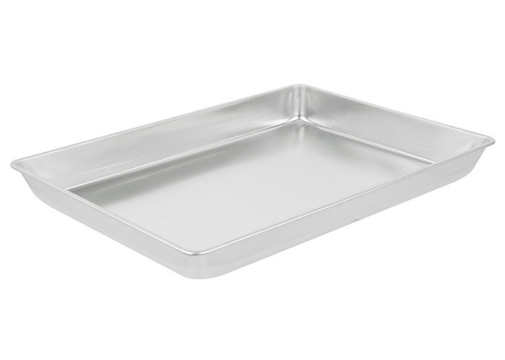 RK Bakeware China Foodservice NSF 3.58 Qt. Nonstick Aluminum Roasting Tray Aluminum  Serving Tray