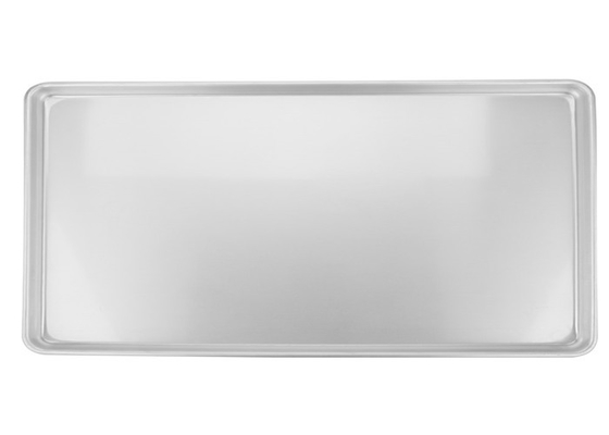 RK Bakeware China Foodservice NSF Full Size Aluminum Nonstick Baking Tray / Aluminum Sheet Pan Wire In Rim , 13 X 18