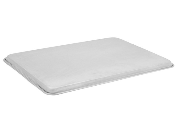 RK Bakeware China Foodservice NSF 18 Gauge Aluminum Bun Sheet Pan 18''x13'' 1/2 Size  Pizza Baking Tray