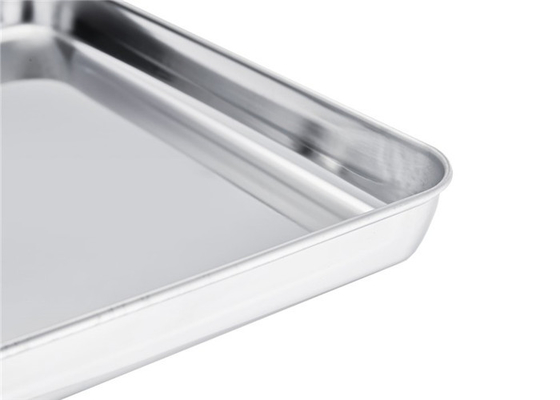 RK Bakeware China Foodservice Chicago Metallic Aluminum Bun Tray / Cookie / Bread Baking Sheet Tray