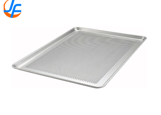 RK Bakeware China Foodservice Chicago Metallic StayFlat Aluminum Perforated Baking Tray /Bagel Screens