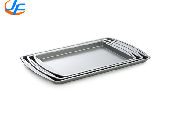 RK Bakeware China Aluminium Baking Tray Commercial Aluminum Round Corner Sheet Pan