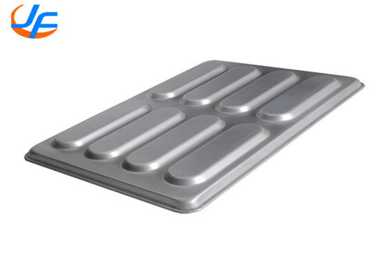 RK Bakeware China Custom Nonstick Aluminumized Steel Hot Dog Sheet Bun Pan Baking Tray