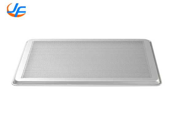 RK Bakeware China  Peforated Aluminium Baking Tray / Flat Perforated Baking Tray Bread Sheet Pan