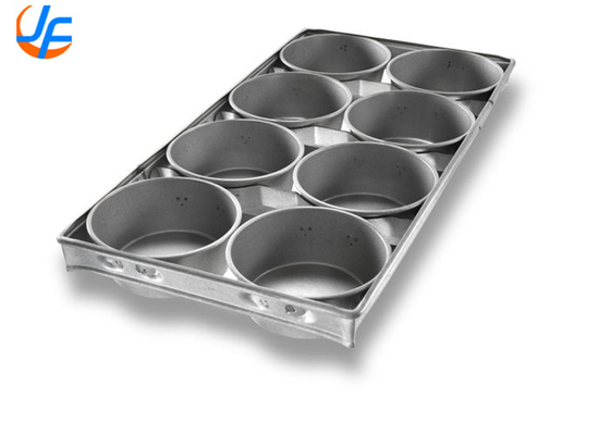 RK Bakeware China Foodservice Chicago Metallic Slicone Glazed Round Angle Cake/Cheese Cake Baking Tray Nonstick