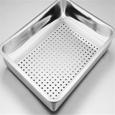 RK Bakeware China Foodservice NSF Full Size 600X400 Perforated Aluminum Flat Plain Shee Bun Pans /Bread Baking Pans