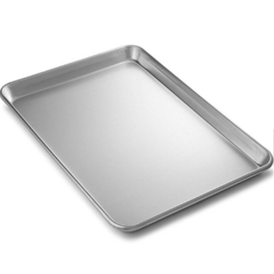 RK Bakeware China Foodservice NSF 18X26 Inch 600X400 Aluminum Bread Sheet Baking Pan Tray