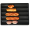 RK Bakeware China Foodservice NSF Nonstick 5 Flute Perforated Aluminum French Baguette Bread Tray