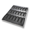 RK Bakeware China Foodservice NSF Durashield Coating 5 Channel Stackable Tablock Baguette Tray