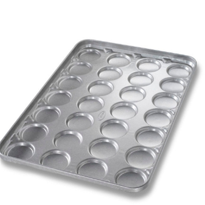 RK Bakeware China Foodservice NSF Durashield Coating Hamburger Pan Baking Tray With Structural Ribs