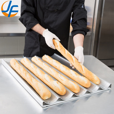 RK Bakeware China Foodservice NSF 600X400/18X26inch/800X600 Commercial Nonstick French Baguette Bread Baking Tray